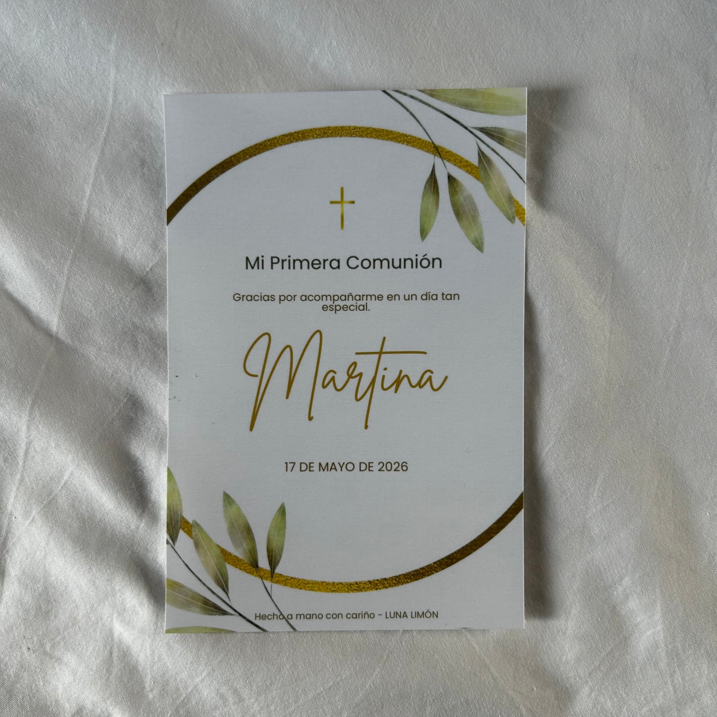 Detalle Comunión Niña