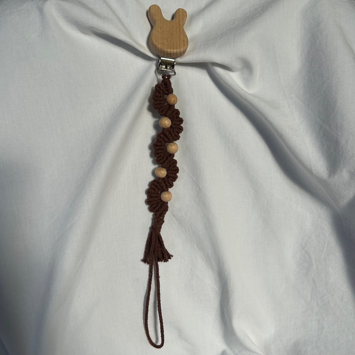 CHUPETERO MACRAMÉ PERSONALIZADO